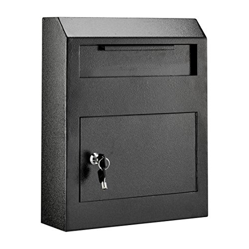 【中古】【未使用・未開封品】adiroffice Heavy Duty Securedセーフドロップボックス H15" W12" D4" ブラック 【中古】【未使用・未開封品】adiroffice Heavy Duty Securedセーフドロップボックス H15" W12" D4" ブラック