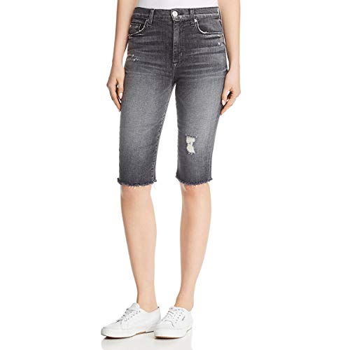 【中古】【未使用・未開封品】Hudson Jeans Women's Zoeey HIGH Rise Cut Off Boyfriend Shorts, Malice, 24