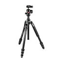 【中古】【未使用・未開封品】Manfrotto Befree トラベル三脚 アドバンス アルミニウム ボールヘッド付き (ツイストロック、ブラック)