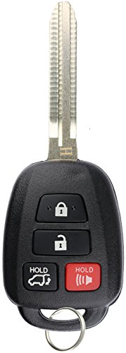 【中古】【未使用・未開封品】KeylessOption Keyless Entry Remote Car Ignition Key Fob for Highlander RAV4 GQ4-52T H Chip