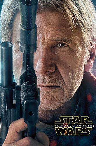 【中古】【未使用 未開封品】トレンド国際壁ポスターStar Wars The Force Awakens Han Portrait 22.375 X 34 22.375 x 34 POD14584