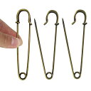【中古】【未使用・未開封品】BESTCYC 10個入り 10cm Lサイズ 古代ブロンズカラー ブランケット スカート ニット生地 クラフト