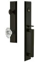 【中古】【未使用・未開封品】Grandeur 845737 Hardware Fifth Avenue ワンピースハンドルセット Dグリップとビアリッツノブ付き...