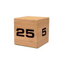 【中古】【未使用・未開封品】TimeCube タイマー 天然竹材 5/10/20/25分(2)