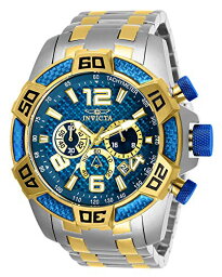 【中古】【未使用・未開封品】Invicta Men's 25855 Pro Diver Quartz Chronograph Blue Dial Watch