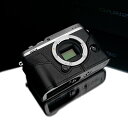 【中古】【未使用・未開封品】Gariz xs-chxe3bk Genuine Leather Half Case for Fuji xe3?x-e3、ブラック(2)