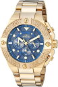 【中古】【未使用・未開封品】Invicta Men's 25829 Pro Diver Quartz Chronograph Blue Dial Watch
