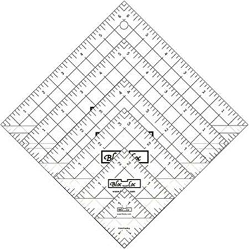 【中古】【未使用 未開封品】Bloc Loc Half Square Triangle Ruler Set 1