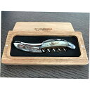 【中古】【未使用・未開封品】Laguiole an Aubrac ソムリエ ウェイターコルクスクリュー Croute de Belier ラムクラストハンドル