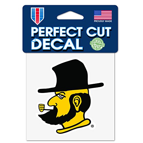 【中古】【未使用 未開封品】Appalachian State Yusef Mountaineers Perfect Cut Decal 4 x 4 マスコット