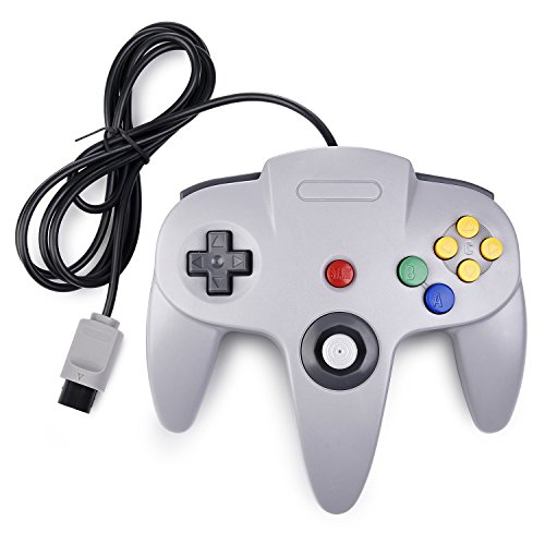 【中古】【未使用・未開封品】クラシックN64コントローラー、レトロ有線ゲームパッドコントローラジョイスティック互…