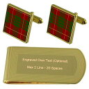 【中古】【未使用・未開封品】タータンClan Cameron刻印ゴールド調お金クリップ