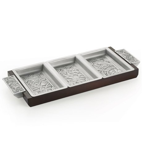 【中古】【未使用・未開封品】Royal Selangor 手仕上げ アティヤコレクション ピューターナットトレイ ギフト