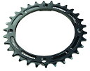 【中古】【未使用 未開封品】RACE FACE(レースフェイス) Narrow Wide 110 mm BCD 42t Chainring 9 12sp BCD : 110 7075 - t6アルミ ブラック RNW110X42BLK_Noir