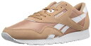 楽天AJIMURA-SHOP【中古】【未使用・未開封品】Reebok Men's Classic Nylon Walking Shoe, sf-Bare Brown/White, 3 M US