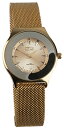 【中古】【未使用・未開封品】Daniel Steiger Rondo Milanese磁気Ladies Gold Watch