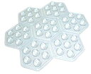 【中古】【未使用・未開封品】SpotLight Hosiery スポーツ ハニカム クリアストンプパッド スノーボード用(4)