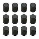 【中古】【未使用・未開封品】welldoit 12個1つ穴ラウンドハンドルハンドル円柱状ハンドルSmall Minimalistキャビネットハンドル
