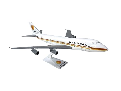 【中古】【未使用 未開封品】Flight Miniatures National Airlines 1967 ボーイング 747-100/200 1:250スケール REG N7772 ディスプレイモデル スタンド付き