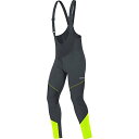 【中古】【未使用・未開封品】GORE WEAR C3ゴアウインドストッパーパンスト+ビブタイツマンブラック/ネオンイエローFR:S(サイズメーカー:S)