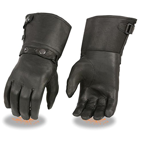 š̤ۡѡ̤ʡMen 's Thermal Lined쥶GauntletWʥå׼& Cuff (֥å) ...