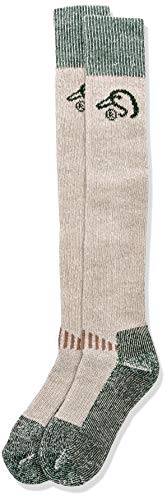 【中古】【未使用・未開封品】Ducks Unlimited Men's Wool Blend Wader Socks, Tan, Large