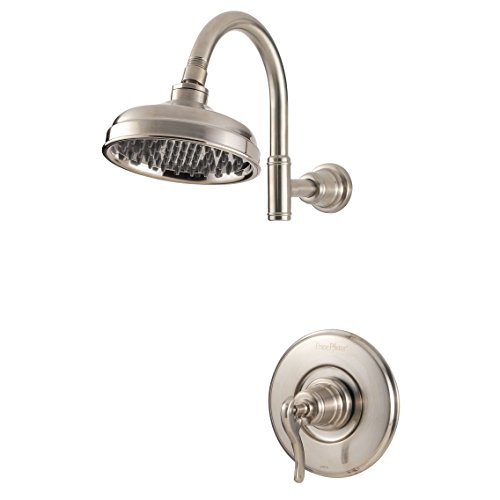 【中古】【未使用・未開封品】Pfister LG89-7YPK Ashfield Shower Only Trim Kit 1.8 gpm Brushed Nickel 141［並行輸入］