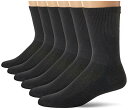 【中古】【未使用・未開封品】Hanes SOCKSHOSIERY メンズ US サイズ: 10-13 カラー: ブラック