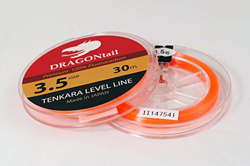 【中古】【未使用・未開封品】DRAGONtail テンカラ レベルライン 30m 高視認性 オレンジ (3)