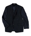 【中古】【未使用・未開封品】Marc New York メンズ テクスチャード加工 2つボタン ブレザージャケット US サイズ: 42 カラー: ブルー