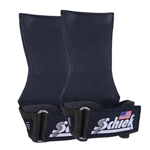 【中古】【未使用 未開封品】(Medium) - Schiek Model 1900 Ultimate Grip Weight Lifting Straps Hooks Glove Wraps