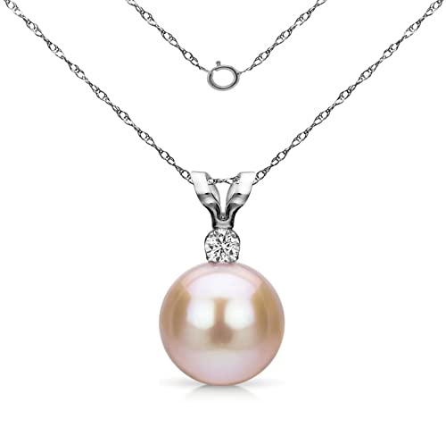 【中古】【未使用・未開封品】14K ホワイトゴールド 1/100 Ct ダイヤモンド&ピンク 7-7