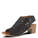 楽天AJIMURA-SHOP【中古】【未使用・未開封品】Spring Step Women's Style Dorotha Black EURO Size 39 Leather Sandal