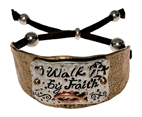 【中古】【未使用・未開封品】ブレスレット???Walk by Faith???Cuffスタイル(4)