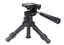 【中古】【未使用・未開封品】Vidpro TT-12 高耐久テーブルトップ三脚 3ウェイパンヘッド付き