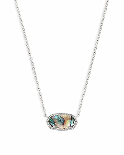 SWAROVSKI - 【中古】【未使用・未開封品】Kendra ScottレディースElisaペンダントネックレスロジウム/Abalone Shell Oneサイズ