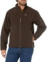 【中古】【未使用・未開封品】ARIAT メンズ Vernon 2.0 ソフトシェルジャケット US サイズ: X-Large Tall カラー: ブラウン