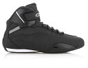 【中古】【未使用・未開封品】Alpinestars メンズ Sektor Street オートバイシューズ ブラック 6