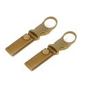 【中古】【未使用・未開封品】ShineinアウトドアEDC多機能MOLLE帯ひもバックパックボトルHangingバックルクリップキャンプハイキング旅行2個