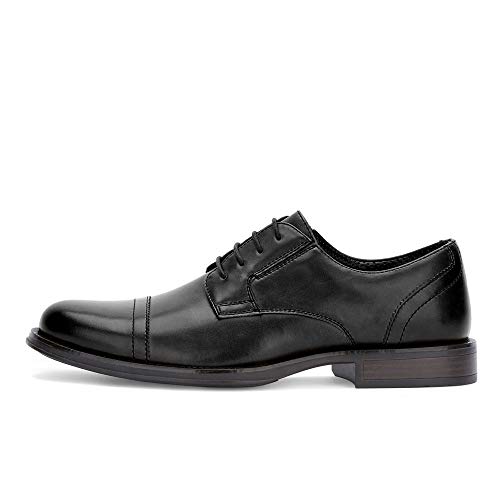 【中古】【未使用・未開封品】Dockers Mens Garfield Dress Cap Toe Oxford Shoe, Black, 8.5 M