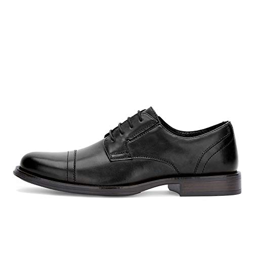 【中古】【未使用・未開封品】Dockers Mens Garfield Dress Cap Toe Oxford Shoe, Black, 7 M