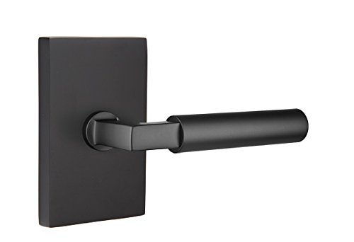 Rakuten - 【中古】【未使用・未開封品】モダン長方形ロゼットドアセットwith Herculesレバー Non-Handed