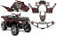 š̤ۡѡ̤ʡAMR Racing Graphicsåfor ATV Polaris Sportsman 850?/ 850sp / 1000?2013???2016?Widow Makeråɥ֥å