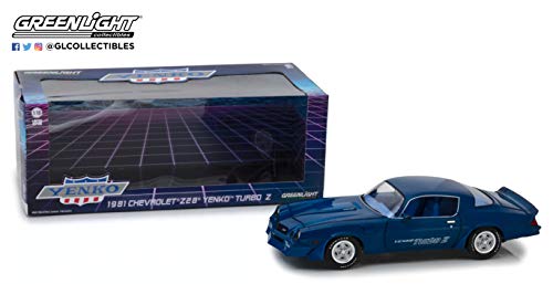 【中古】【未使用・未開封品】1981 Chevrolet Z28 Yenko Turbo Z Blue 1/18 Diecast Model Car by Greenlight