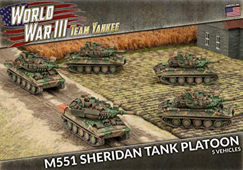 【中古】【未使用・未開封品】Team Yankee: United States: M551 Sheridan Platoon