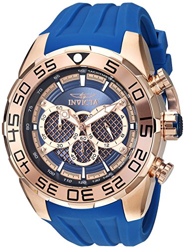 ����šۡ�̤���ѡ�̤�����ʡ�Invicta Men's 26305 Speedway Quartz Multifunction Rose Gold, Blue Dial Watch