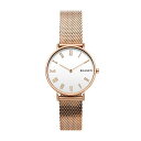 yÁzygpEJizSkagen Women's Hald SKW2714 Rose-Gold Stainless-Steel Japanese Quartz Dress Watch