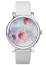 【中古】【未使用・未開封品】Timex TW2R66500 レディース アナログ クラシック クォーツ 腕時計 レザーストラップ付き