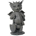 【中古】【未使用・未開封品】Pacific Giftware ガーデン ドラゴン グリーン 親指 ガーデナー ドラゴン 装飾 ガーデン アクセント 彫刻 ストー...