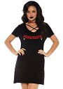【中古】【未使用・未開封品】LEG AVENUE(レッグアベニュー)Fangtastic Jersey Dressファングタジック ジャージー ワンピース BL...